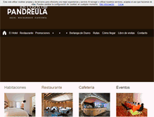 Tablet Screenshot of lascasasdepandreula.com